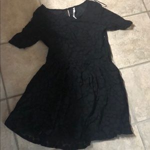Lauren Conrad dress in black Large